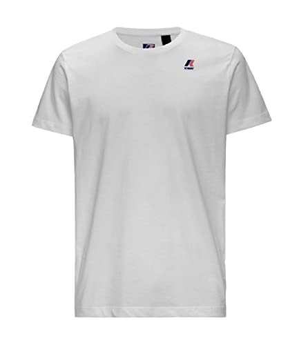 K-Way Edouard T-Shirt, 001, XL Unisex-Adulto