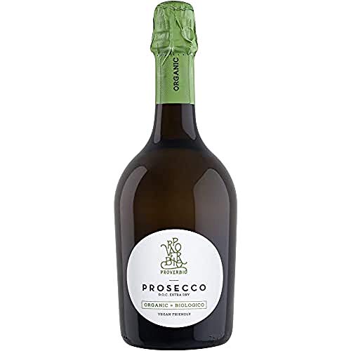 Proverbio Organic Prosecco DOC Extra Dry BIO & VEGAN, 750 ml