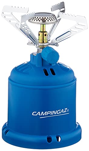 Campingaz 206 S Fornello Da Campeggio, Leggero Fornello A Gas Monofiamma Per Campeggio/Feste, Blu