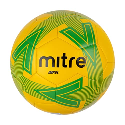 Pallone da calcio Mitre Impel L30P, molto durevole, ottima tenuta della forma, per tutte le età